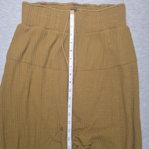 Free People Cant Handle This Harem Pants In Mustard Size Small - Picture 7 of 9